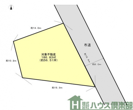 ���}�@1698���~�A�y�n�ʐ�186.83m2�i56.51�؁j